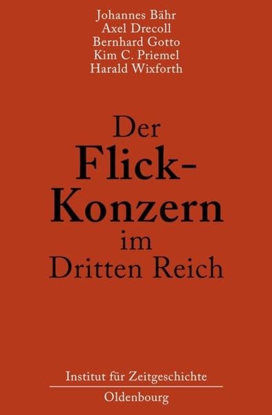 Produktbild: Der Flick-Konzern im Dritten Reich