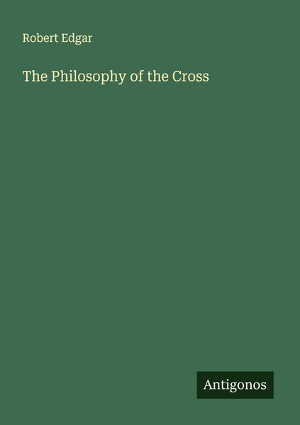 Produktbild: The Philosophy of the Cross