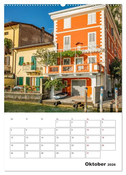 Produktbild: Limone sul Garda - Urlaubsplaner (Wandkalender 2026 DIN A2 hoch), CALVENDO Monatskalender