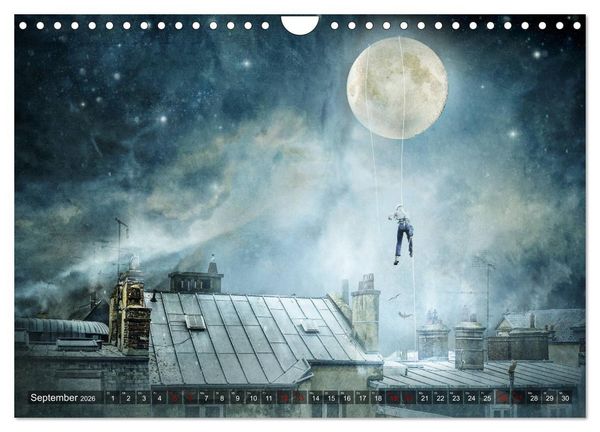 Produktbild: Willkommen im Reich der Fantasie (Wandkalender 2026 DIN A4 quer), CALVENDO Monatskalender