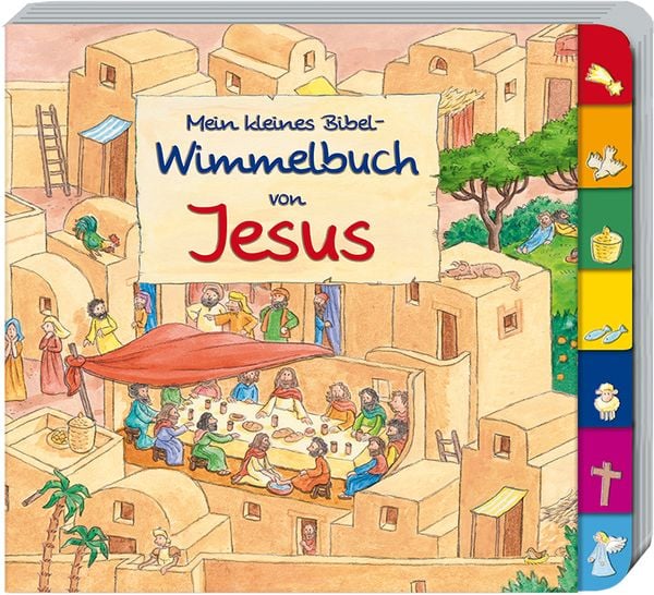 Produktbild: Mein kleines Bibel-Wimmelbuch von Jesus