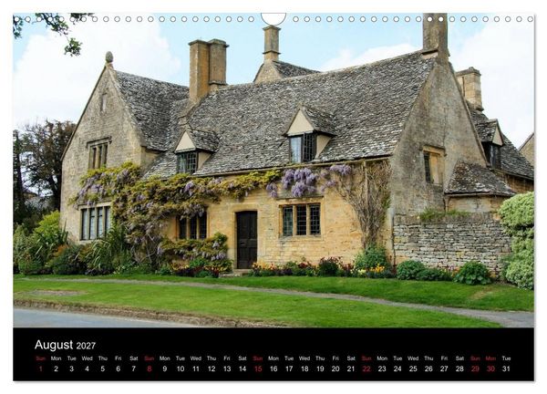Produktbild: Cotswold Cottages (Wall Calendar 2027 DIN A3 landscape), CALVENDO 12 Month Wall Calendar
