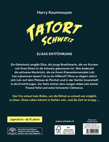 Produktbild: Tatort Schweiz: Elisas Entf&uuml;hrung