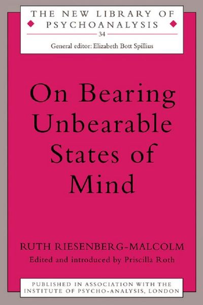 Produktbild: On Bearing Unbearable States of Mind