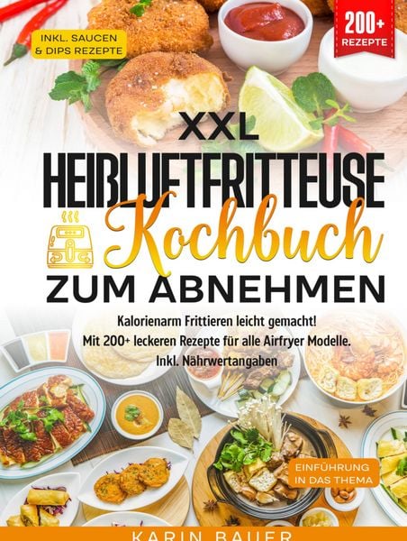 Produktbild: XXL Hei&szlig;luftfritteuse Kochbuch zum Abnehmen