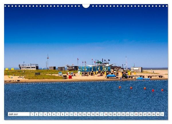 Produktbild: Die deutsche Nordseek&uuml;ste (Wandkalender 2027 DIN A3 quer), CALVENDO Monatskalender