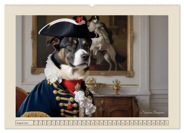 Produktbild: Historische Hundetage (hochwertiger Premium Wandkalender 2026 DIN A2 quer), Kunstdruck in Hochglanz
