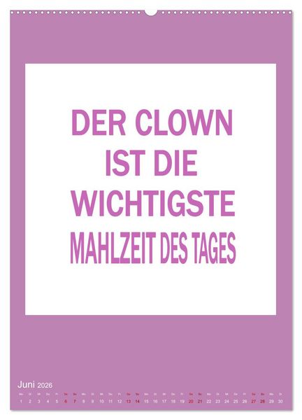 Produktbild: Memo an mich (hochwertiger Premium Wandkalender 2026 DIN A2 hoch), Kunstdruck in Hochglanz