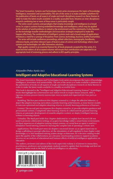 Produktbild: Intelligent and Adaptive Educational-Learning Systems