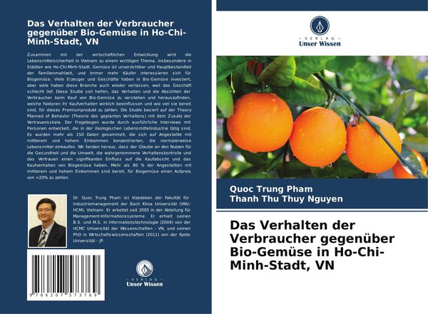 Produktbild: Das Verhalten der Verbraucher gegen&uuml;ber Bio-Gem&uuml;se in Ho-Chi-Minh-Stadt, VN