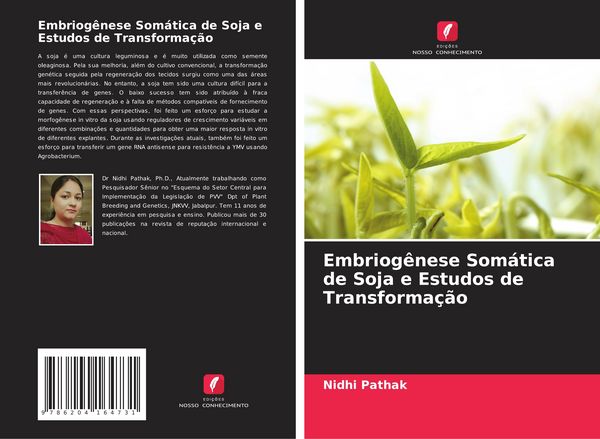 Produktbild: Embriog&ecirc;nese Som&aacute;tica de Soja e Estudos de Transforma&ccedil;&atilde;o