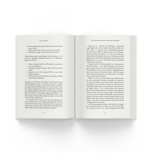 Produktbild: Zero Sum Mindset