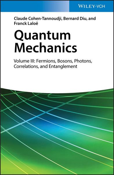 Produktbild: Quantum Mechanics, Volume 3