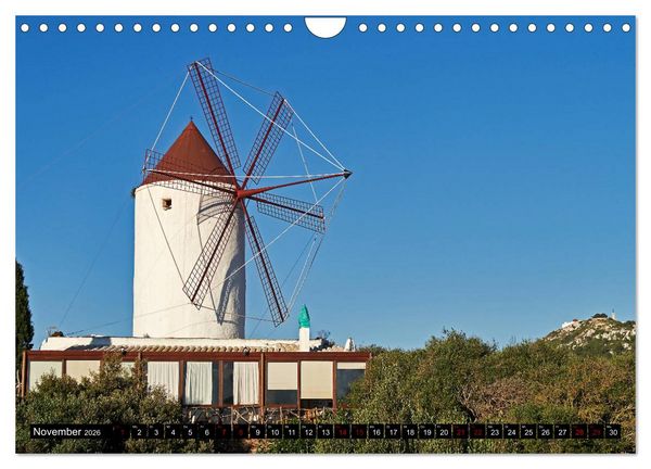 Produktbild: MENORCA - Die sanfte Perle (Wandkalender 2026 DIN A4 quer), CALVENDO Monatskalender