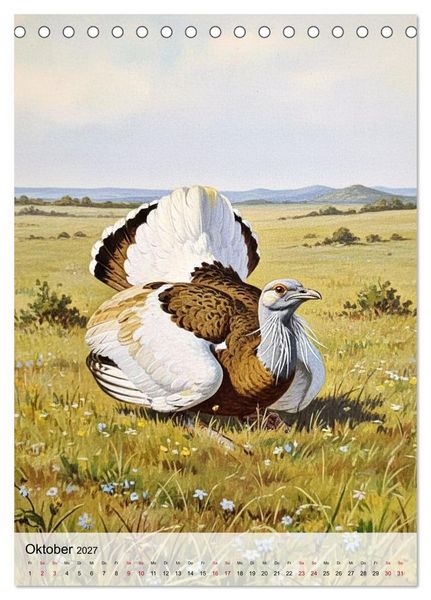 Produktbild: V&ouml;gel, die man selten sieht (Tischkalender 2027 DIN A5 hoch), CALVENDO Monatskalender