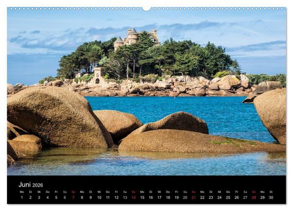 Produktbild: Unterwegs in der Bretagne (hochwertiger Premium Wandkalender 2026 DIN A2 quer), Kunstdruck in Hochglanz