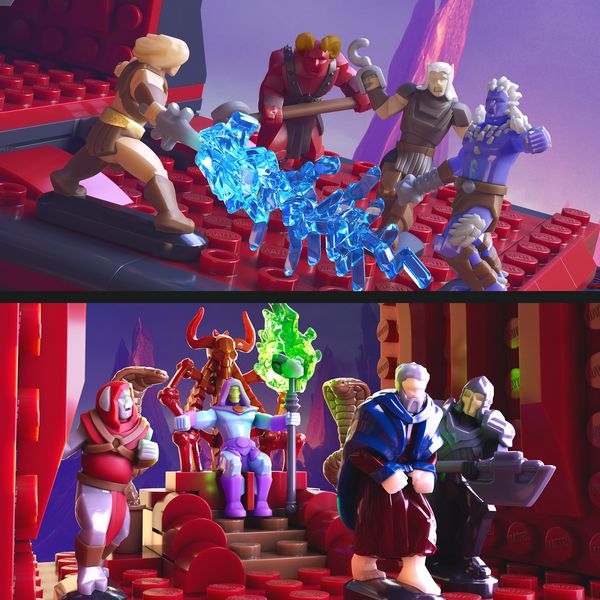 Produktbild: Mattel - Brick Shop Masters of the Universe&trade; Clash At Snake Mountain