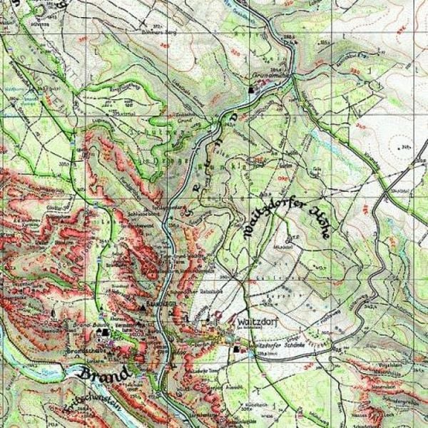 Produktbild: Brand &ndash; Hohnstein 1:10000