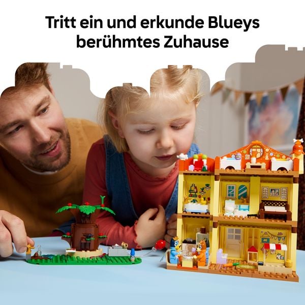 Produktbild: LEGO Bluey: Blueys Haus - Modulares Spielzeug f&uuml;r Kleinkinder - 11203