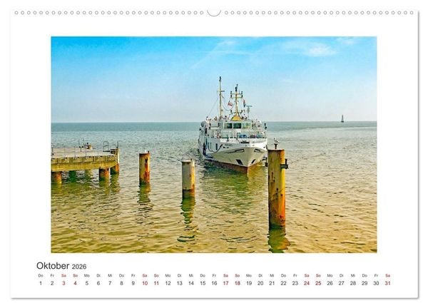 Produktbild: Usedom - ein Traumreiseziel (hochwertiger Premium Wandkalender 2026 DIN A2 quer), Kunstdruck in Hochglanz