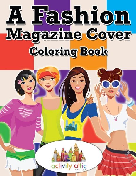 Produktbild: A Fashion Magazine Cover Coloring Book