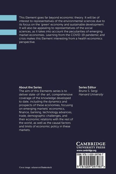 Produktbild: Advanced Issues in the Green Economy and Sustainable Development in Emerging Market Economies