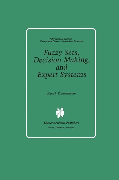 Produktbild: Fuzzy Sets, Decision Making, and Expert Systems