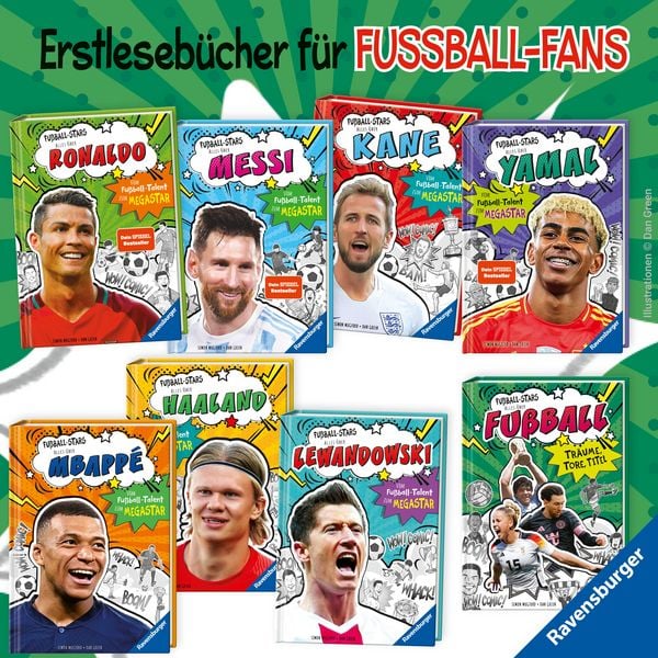 Produktbild: Fu&szlig;ball-Stars - Alles &uuml;ber Fu&szlig;ball. Tr&auml;ume, Tore, Titel
