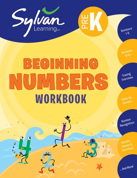 Produktbild: Pre-K Beginning Numbers Workbk