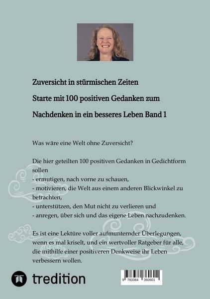 Produktbild: Zuversicht in st&uuml;rmischen Zeiten Starte mit 100 positiven Gedanken zum Nachdenken in ein besseres Leben Band 1