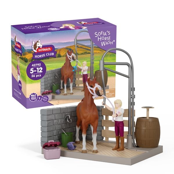 Produktbild: schleich&reg; 42792 Sofias Horse Wash, Sofias Pferdewaschplatz