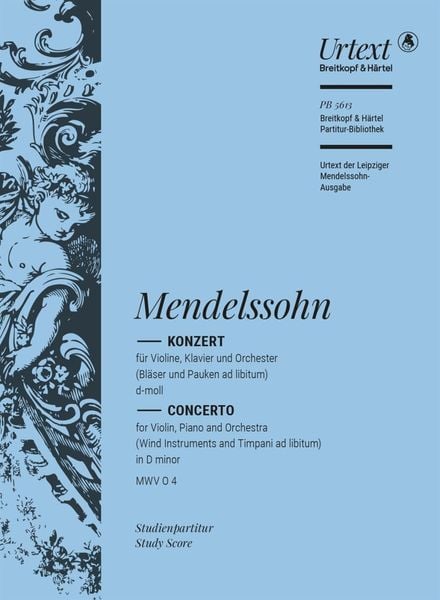 Mendelssohn Bartholdy, F: Konzert für Violine, Klavier und