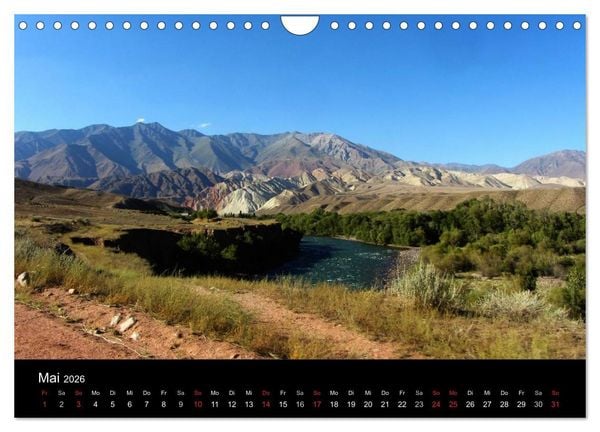 Produktbild: Kirgistan 2026 (Wandkalender 2026 DIN A4 quer), CALVENDO Monatskalender