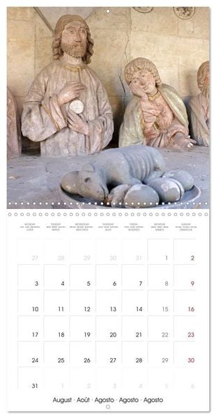 Produktbild: Dinkelsbuehl - Medieval Town in Germany (Wall Calendar 2026 12 &times; 12 Inch) CALVENDO 12 Month Wall Calendar