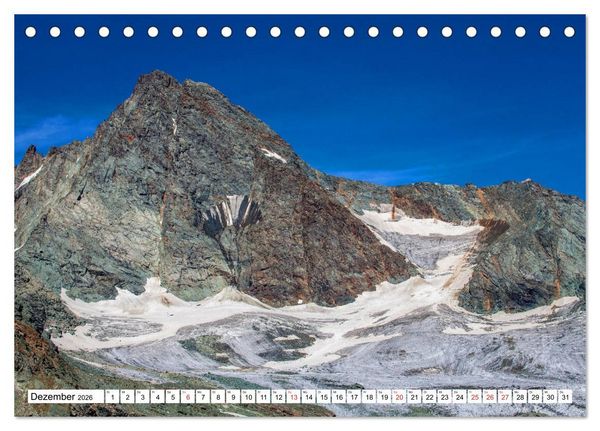 Produktbild: Rund um den Gro&szlig;glockner (Tischkalender 2026 DIN A5 quer), CALVENDO Monatskalender