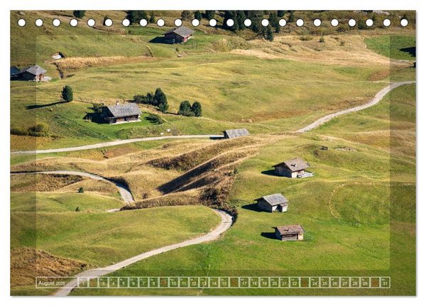 Produktbild: Bergerlebnis Dolomiten (Tischkalender 2026 DIN A5 quer), CALVENDO Monatskalender