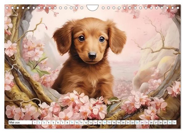 Produktbild: Tierisch s&uuml;&szlig;! (Wandkalender 2026 DIN A4 quer), CALVENDO Monatskalender