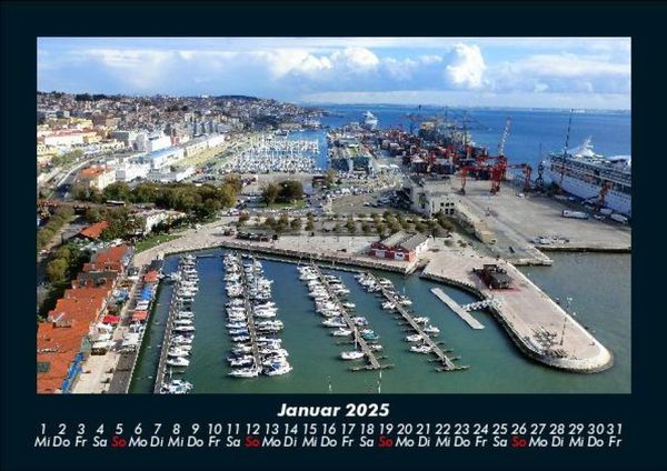 Produktbild: Boote 2025 Fotokalender DIN A5