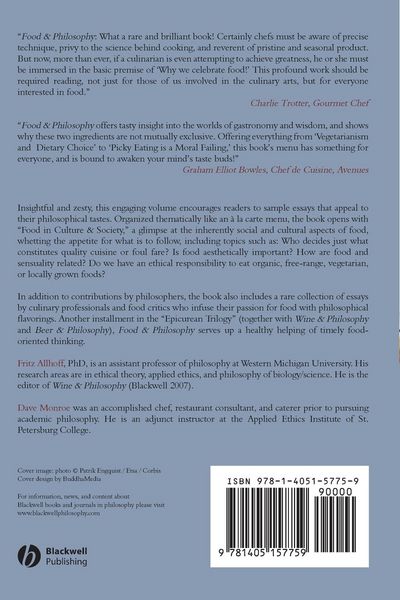 Produktbild: Food and Philosophy
