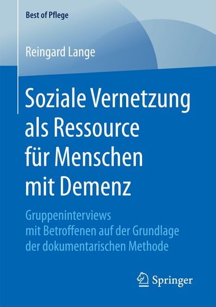 Produktbild: Soziale Vernetzung als Ressource f&uuml;r Menschen mit Demenz