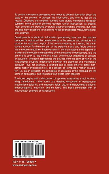 Produktbild: Electromechanical Sensors and Actuators