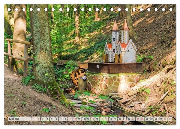 Produktbild: M&auml;rchenwald W&uuml;nschendorf an der Elster in Th&uuml;rigen (Tischkalender 2026 DIN A5 quer), CALVENDO Monatskalender