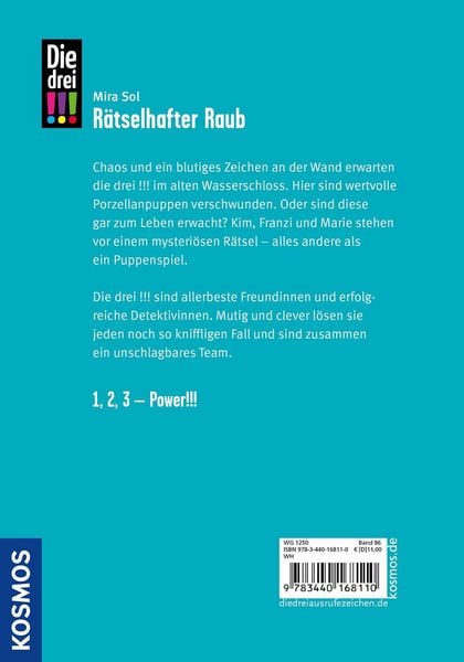 Produktbild: Die drei !!!, 86, R&auml;tselhafter Raub