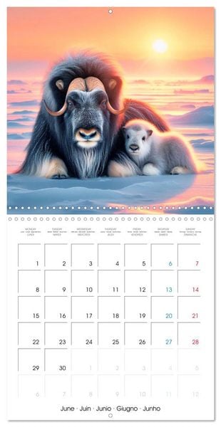 Produktbild: Animals of Arctic (Wall Calendar 2026 12 &times; 12 Inch) CALVENDO 12 Month Wall Calendar