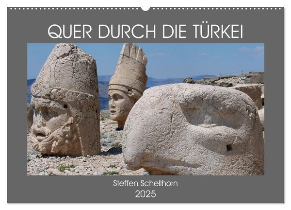 QUER DURCH DIE TÜRKEI (Wandkalender 2025 DIN A2 quer), CALVENDO Monatskalender