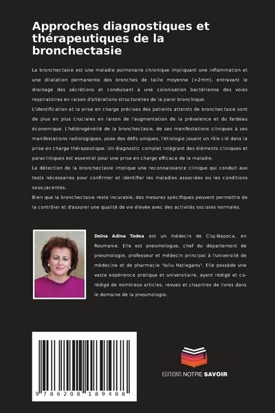 Produktbild: Approches diagnostiques et th&eacute;rapeutiques de la bronchectasie