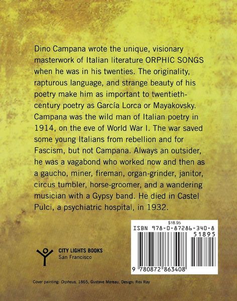 Produktbild: Orphic Songs