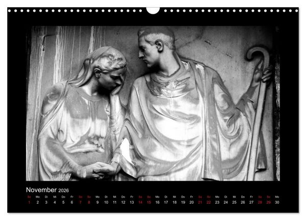 Produktbild: Die Engel von Melaten (Wandkalender 2026 DIN A3 quer), CALVENDO Monatskalender
