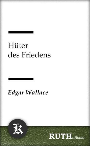Produktbild: H&uuml;ter des Friedens