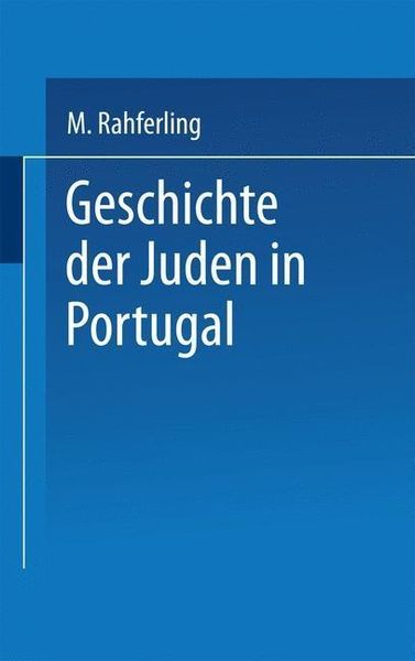 Produktbild: Geschichte der Juden in Portugal